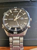 lorus horloge, Sieraden, Tassen en Uiterlijk, Horloges | Heren, Staal, Staal, Polshorloge, Zo goed als nieuw