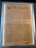 Massachusetts Spy, 1775 - Amerikaans krantenartikel, Ophalen