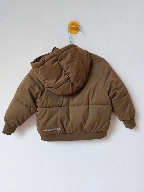 Ammehoela jas 6/12M 74, Kinderen en Baby's, Babykleding | Maat 74, Zo goed als nieuw, Meisje, Jasje, Ophalen of Verzenden