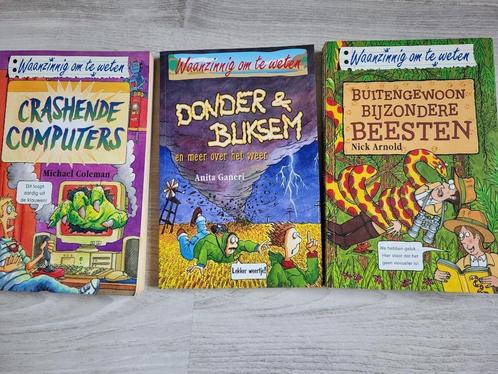 Waanzinnig om te weten 3 boeken vanaf 10 jaar, Boeken, Kinderboeken | Jeugd | 10 tot 12 jaar, Gelezen, Verzenden