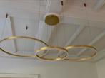 Design led lamp gouden cirkels, Zo goed als nieuw, Ophalen