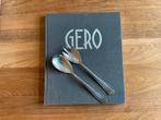 Slabestek - Gero Zilmeta 552 - Rilrug - Salade bestek, Antiek en Kunst, Ophalen of Verzenden
