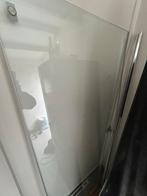 Glazen Douchedeur met RVS Profiel, Ophalen, Rvs, Douche