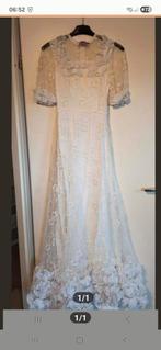 Trouwjurk - Maat S, Ophalen, Zo goed als nieuw, Maat 36 (S), Wit