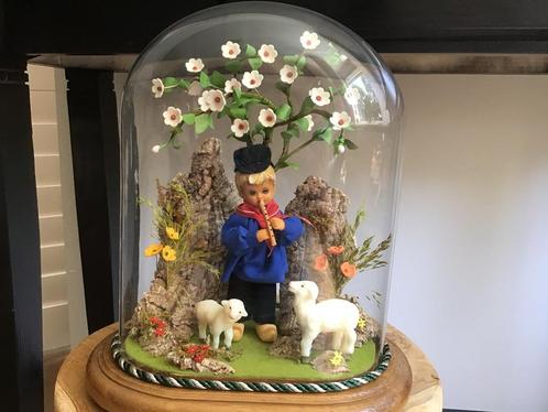 Wassen beeld,klarissen klooster turnhout,schaapsherder,stolp, Huis en Inrichting, Woonaccessoires | Stolpen, Gebruikt, Ophalen