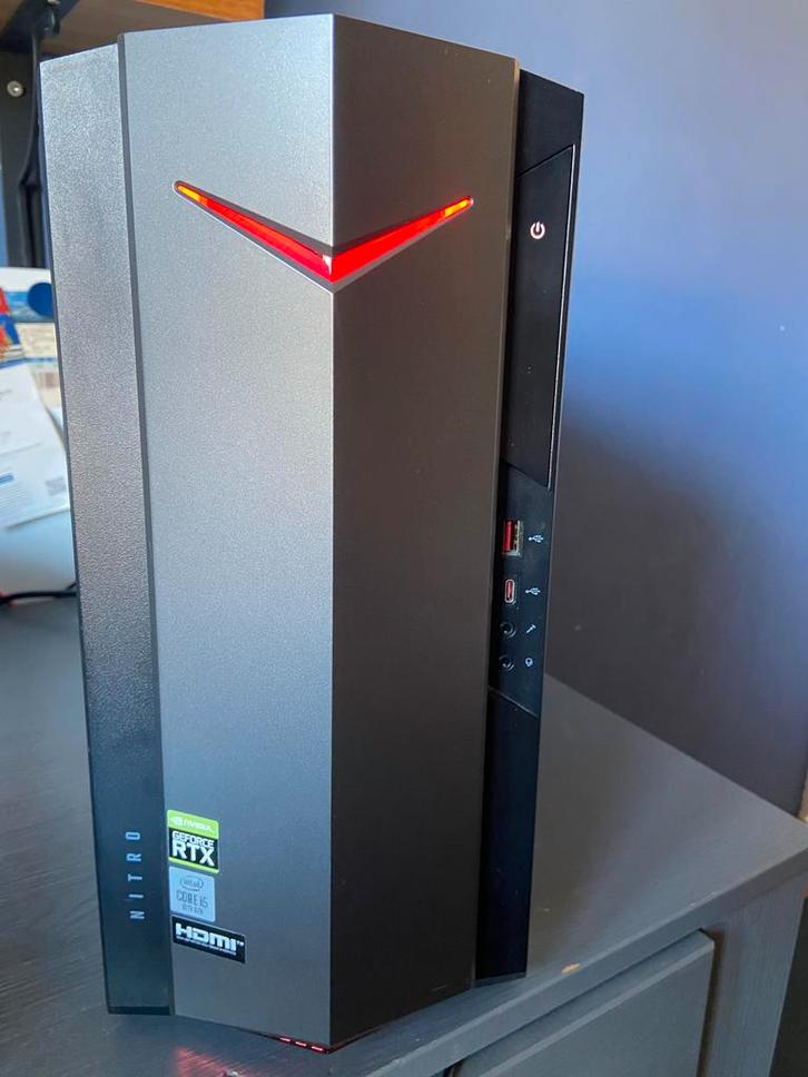 Gaming PC - RTX 2060, i5 10th Gen, 16GB RAM, 512GB SSD, Computers en Software, Desktop Pc's, Zo goed als nieuw, 3 tot 4 Ghz, SSD