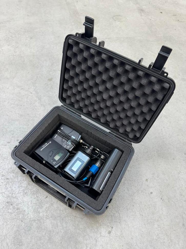 Sennheiser EW 100 G3 Set - Compleet met Koffer, Audio, Tv en Foto, Professionele Audio-, Tv- en Video-apparatuur, Gebruikt, Audio