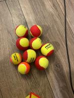 Tennisballen stage 1 and 2, Sport en Fitness, Tennis, Ballen, L00, Zo goed als nieuw, Ophalen