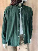 Belrose groen fijnrib overhemd mt. XL/XXL, Kleding | Heren, Overhemden, Ophalen of Verzenden, Zo goed als nieuw, Belrose, Halswijdte 43/44 (XL)