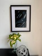 Kunst mid century moderm schilderij art painting abstract, Ophalen of Verzenden