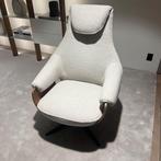 Leolux Cream Plus fauteuil, Gebruikt, 75 tot 100 cm, Ophalen of Verzenden, 50 tot 75 cm