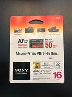 Sony Memory Stick PRO-HG Duo 16GB, Memory stick, Nieuw, Ophalen of Verzenden, Fotocamera