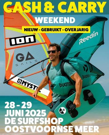 29 + 29 juni Cash & Carry weekend De Surfshop beschikbaar voor biedingen