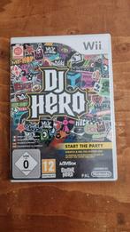 WII DJ Hero Set, Spelcomputers en Games, Ophalen of Verzenden, Gebruikt, Muziek