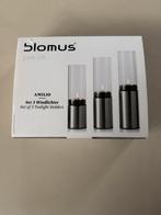 Set windlichten van BLOMUS Nieuw, Huis en Inrichting, Ophalen of Verzenden, Nieuw, Overige materialen, Minder dan 25 cm