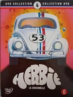 Herbie 4 avonturenfilms met beroemde VW Kever nr.53 Disney, Cd's en Dvd's, Ophalen, Boxset, Vanaf 6 jaar, Actiekomedie