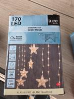 2x Luca Lighting Gordijn Ster - 170 LED, Tuin en Terras, Buitenverlichting, Ophalen, Kunststof, Minder dan 50 watt, Nieuw