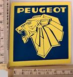 Vintage sticker autosticker logo merk Peugeot Leeuw, Ophalen of Verzenden, Zo goed als nieuw, Overige typen