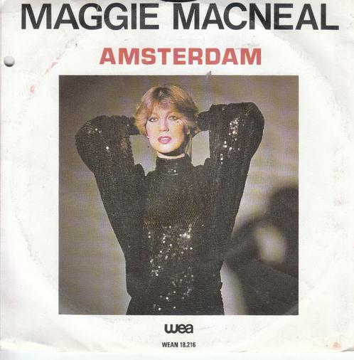 Eurovisiehit van Maggie MacNeal: Amsterdam, Cd's en Dvd's, Vinyl Singles, Gebruikt, Single, Nederlandstalig, 7 inch, Verzenden