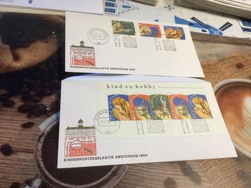 No2595 Kinderpostzegelactie Amsterdam 1990 Heb ook van Neder beschikbaar voor biedingen