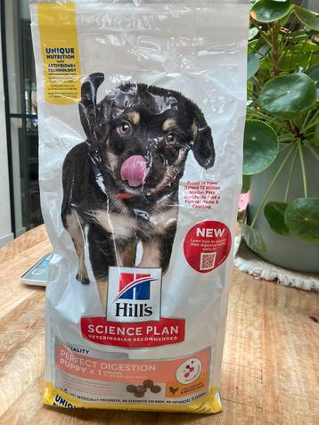 Hills perfect digestion puppy, ruim 1700 gram voor €7