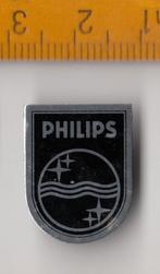 Philips logo Radio embleem schildje blik A, Ophalen of Verzenden