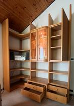 Hülsta Boekenkast met Vitrine, Huis en Inrichting, Kasten | Boekenkasten, Ophalen, Gebruikt, 200 cm of meer, 150 tot 200 cm