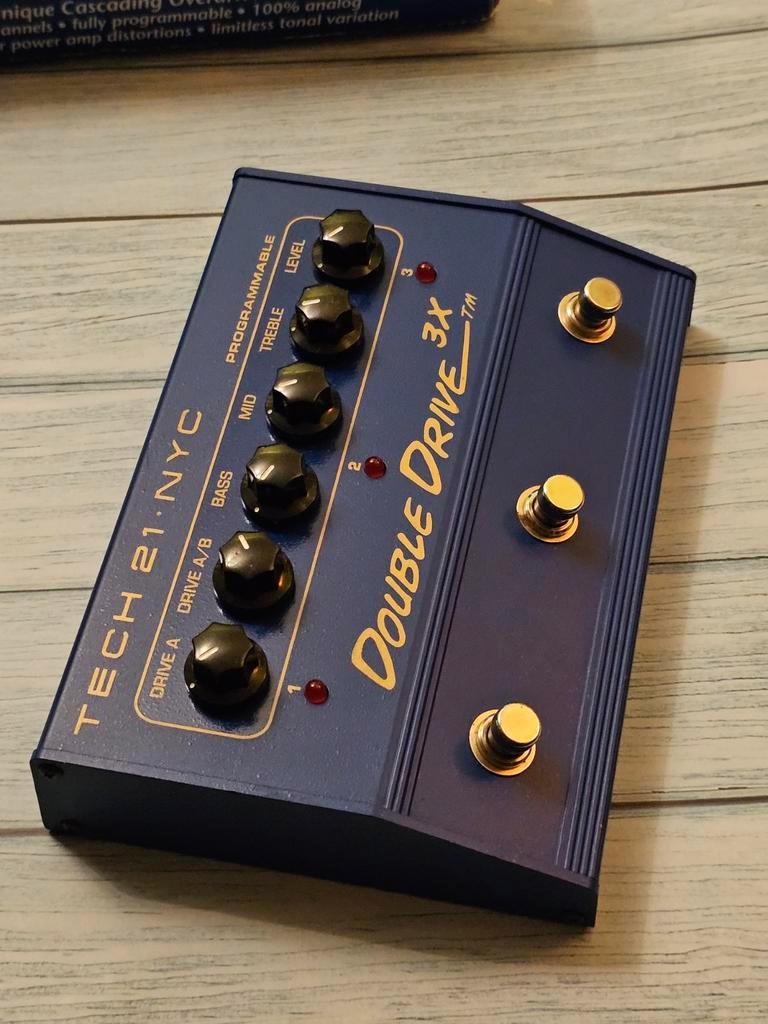 ≥ Tech 21 Double Drive 3X Overdrive — Effecten — Marktplaats