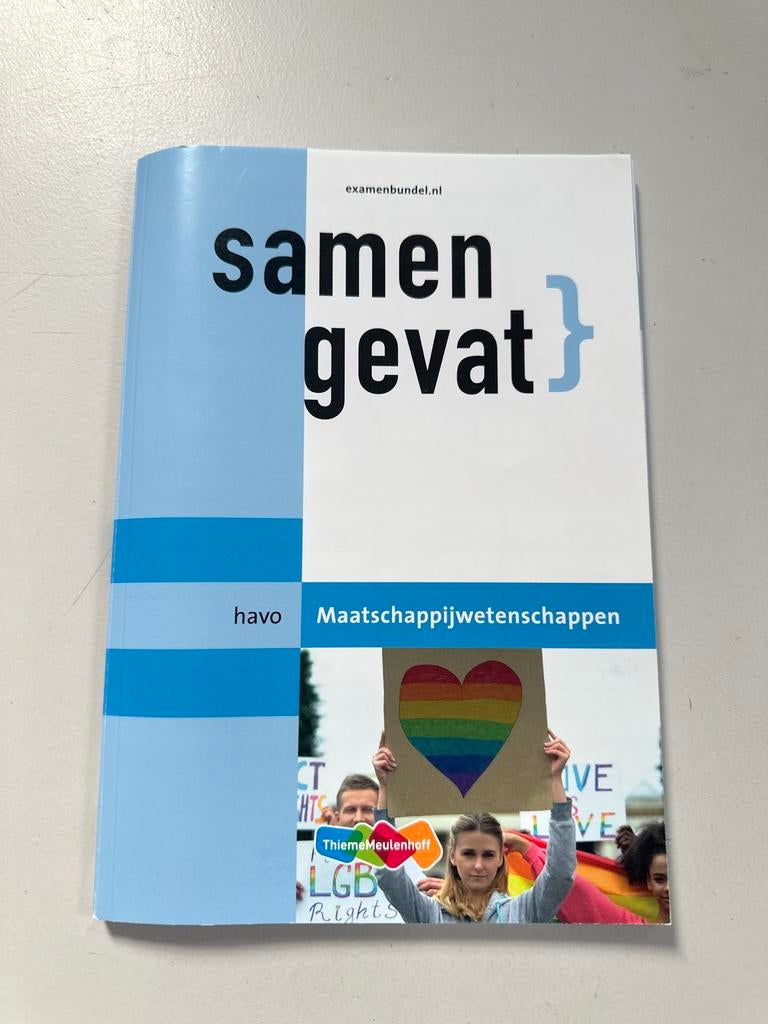 Samen Gevat HAVO Maatschappijwetenschappen, Boeken, Ophalen of Verzenden, Gamma, Zo goed als nieuw