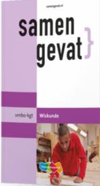 Samengevat vmbo-kgt Wiskunde, VMBO, Wiskunde A, ThiemeMeulenhoff, Ophalen of Verzenden