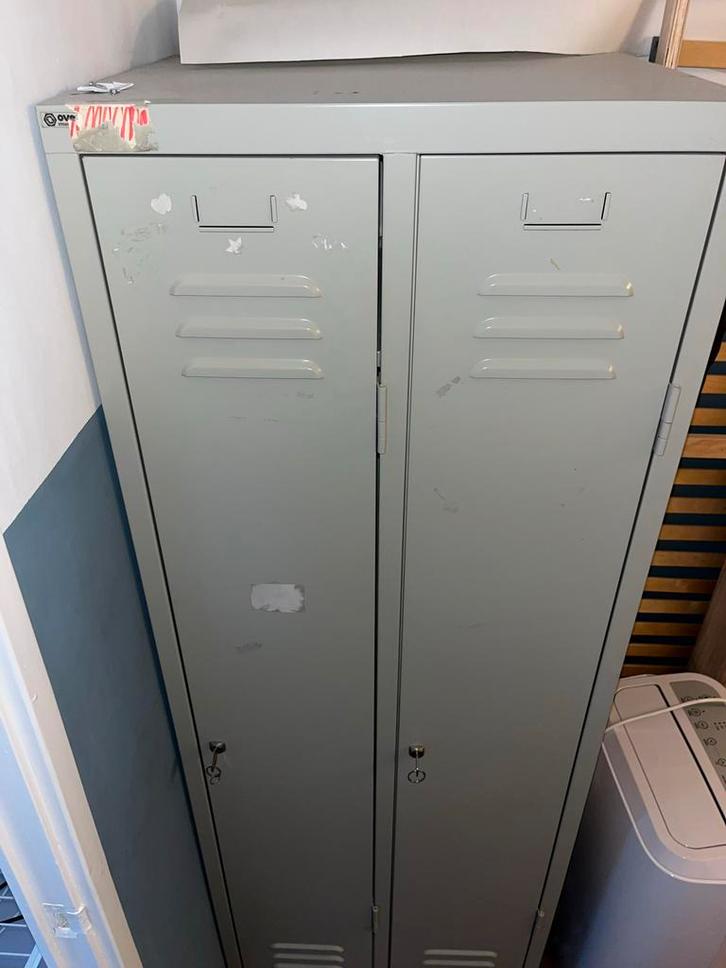 Metalen Lockerkast - Gebruikt, Huis en Inrichting, Kasten | Lockerkasten, Gebruikt, Ophalen