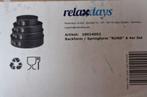 Relaxdays Bakblikken Set - 4 Delig - 18-28 cm, Ophalen of Verzenden