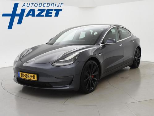 Tesla Model 3 PERFORMANCE 463 PK AWD *BTW* 20 INCH / PANORAM, Auto's, Tesla, Bedrijf, Te koop, Model 3, 4x4, ABS, Airbags, Airconditioning