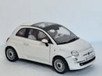 Fiat 500 pano dak wit 1/18 sale, Ophalen of Verzenden, Gebruikt, Auto, Overige merken