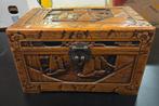 Houtsnijwerk 3 kistjes china schepen, Antiek en Kunst, Ophalen of Verzenden