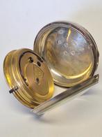 Prachtige antiek zilveren snek aangedreven zakhorloge, Antiek en Kunst, Antiek | Goud en Zilver, Ophalen of Verzenden, Zilver