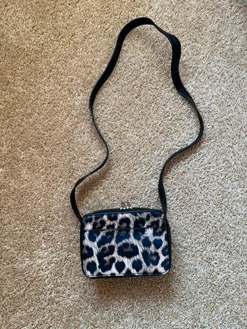 Parfois Crossbody tas Leopard /zwart 17x12x7 nieuw beschikbaar voor biedingen