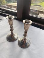 Kandelaars sterling silver, Antiek en Kunst, Ophalen of Verzenden, Zilver
