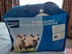 Texels wollen 4-seizoenen dekbed, Wit, Tweepersoons, Ophalen of Verzenden, Deken of Dekbed