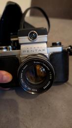 Pentax Asahi SV set 55mm Takumar + extra lens, flitser & tas, Ophalen of Verzenden, Gebruikt, Spiegelreflex, Pentax