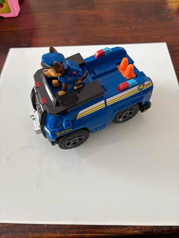 Paw Patrol Chase Voertuig + Figuur Politie auto beschikbaar voor biedingen