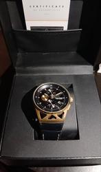 Alpha Sierra Horloge - Zeldzaam en Stijlvol!, Overige merken, Overige materialen, Leer, Polshorloge