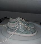 Zilveren dames veterschoenen van EST18/42 maat 39 z.g.a.n, Ophalen of Verzenden, Zo goed als nieuw, Overige kleuren, Sneakers of Gympen