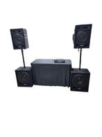 te huur speaker set 4000 watt, Ophalen of Verzenden, Zo goed als nieuw, Overige