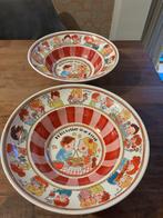 Blond amsterdam serveer schaal (35cm diameter) bijkletsen, Gebruikt, Porselein of Keramiek, Schaal, Rond