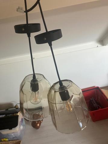 Set van 2 hanglampen