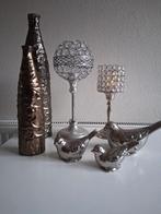 vaasjes, Huis en Inrichting, Overige kleuren, Ophalen of Verzenden, Minder dan 50 cm, Glas