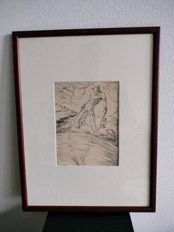4 Litho Narzissos Naakt Man Linnekogel Hollander 1921 beschikbaar voor biedingen
