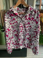 Wit/fuchsia viscose blouse, Studio Anneloes, mt xs, Kleding | Dames, Ophalen, Studio Anneloes, Wit, Zo goed als nieuw