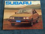 folder Subaru progr Sedan - Hatchback - Hardtop - Stationcar, Ophalen of Verzenden, Zo goed als nieuw, Overige merken, Subaru